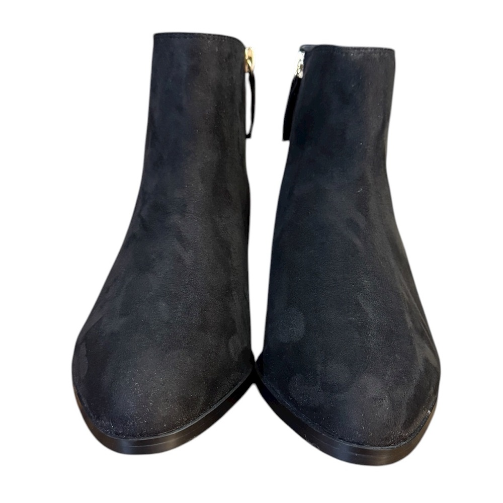 J.Crew Sueded Ankle Boots Women’s Size 6.5 Black - Picture 4 of 10
